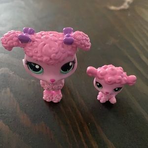 littlest pet shop poodles #3599 #3560